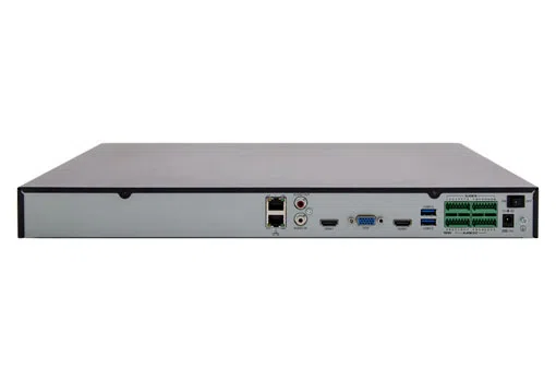 UNV NVR304-32E-B, 32-ch, 4 SATA, Incoming Bandwidth 320Mbps, 16 x 1080P@30 / 8 x 4MP@30 / 4 x 4K@30, Dual Network interface, Audio In/Out 1/1, Alarm In/Out 16/4, 1U, H.265&4K 2