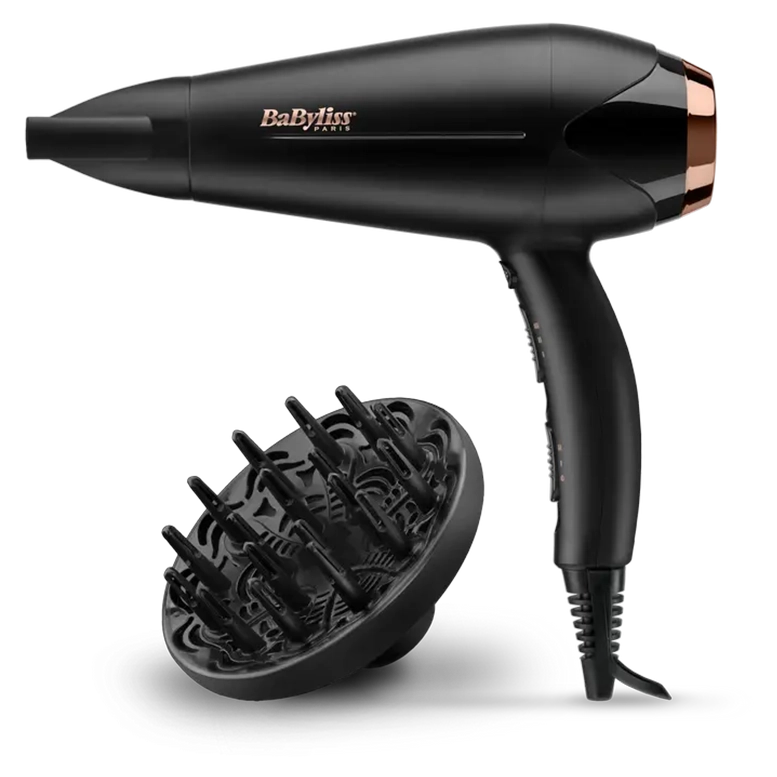Uscator de par BaByliss D570DE, Black