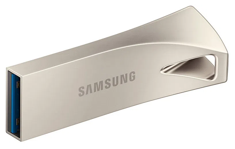 Флеш-накопитель Samsung Bar Plus 64Gb Silver (MUF-64BE3/APC) 2