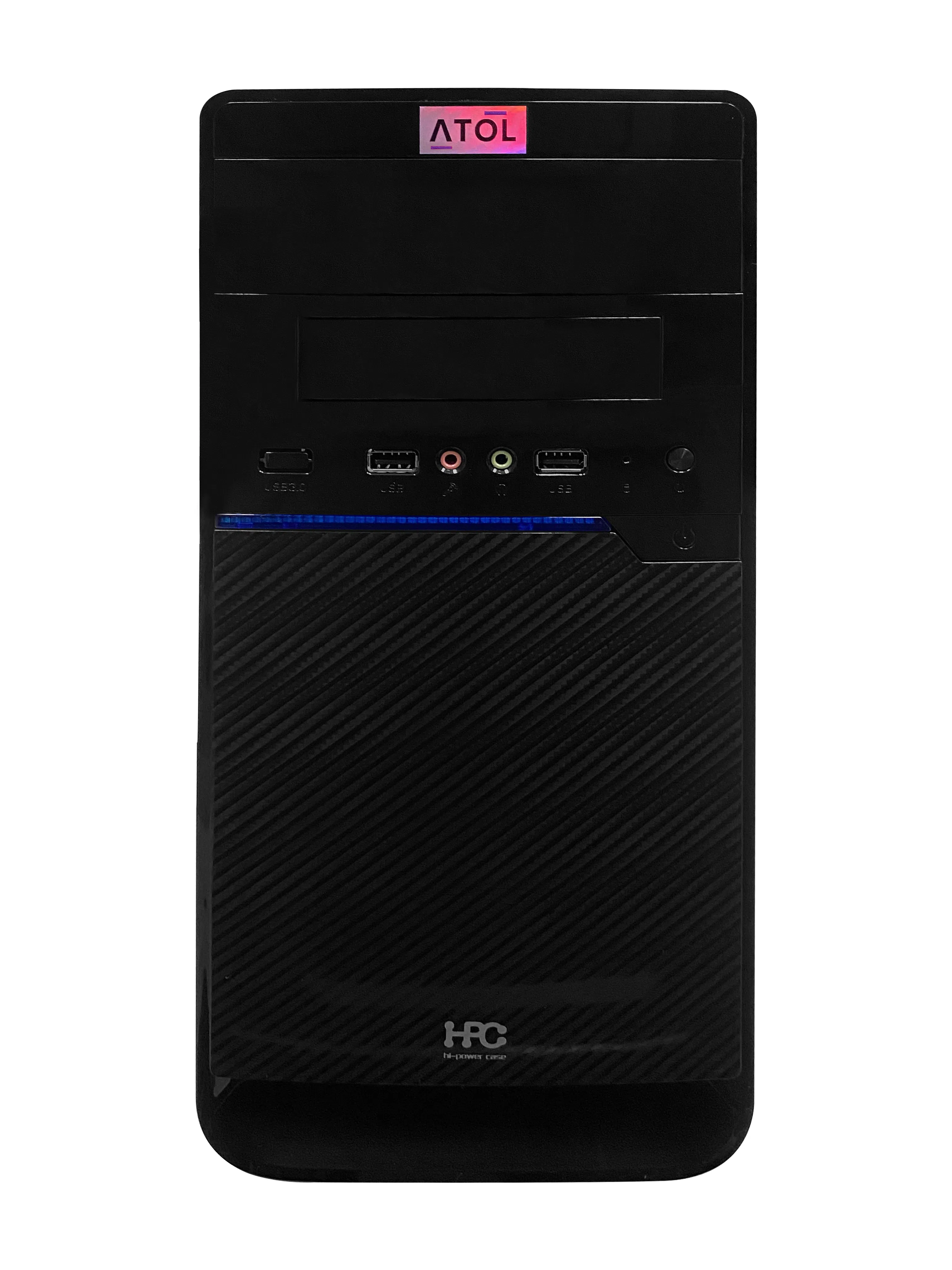 Coalculator ATOL PC1023MP - Office #4 / AMD Quad-Core FX / 48GB / 1TB / Black 2
