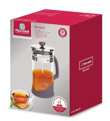 Presa franceza Rondell RDS-937 0,6l sticla