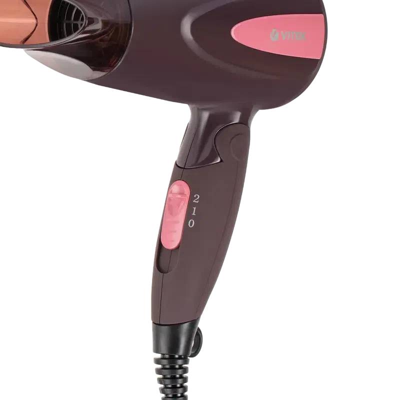 Компактный фен VITEK VT-2261, Bordo 3