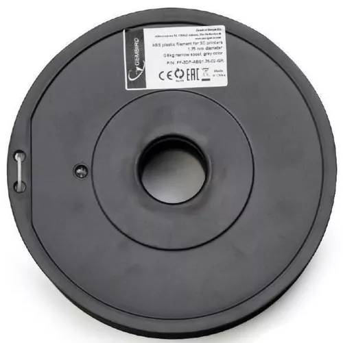 Нить для 3D-принтера Gembird ABS Filament, Grey, 1.75 mm, 0.6 kg 2
