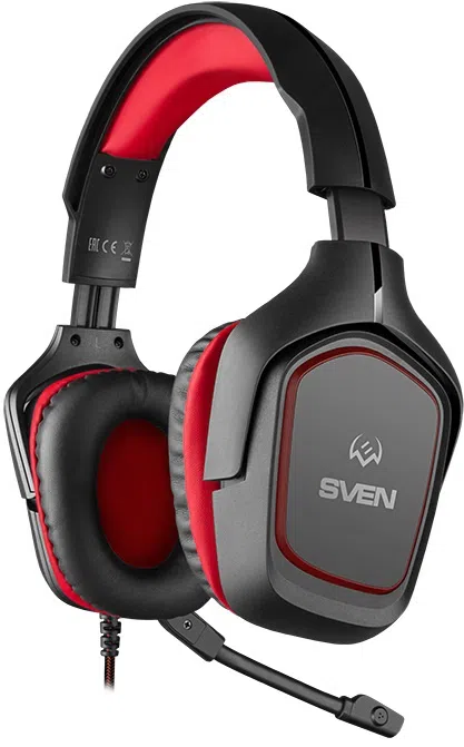 Наушники Sven AP-G333MV Black/Red 2