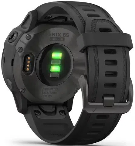Smartwatch Garmin fēnix 6S Sapphire Carbon Grey/Black (010-02159-25) 4