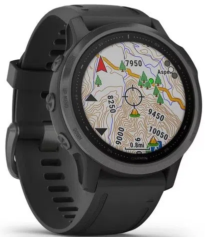 Smartwatch Garmin fēnix 6S Sapphire Carbon Grey/Black (010-02159-25) 3