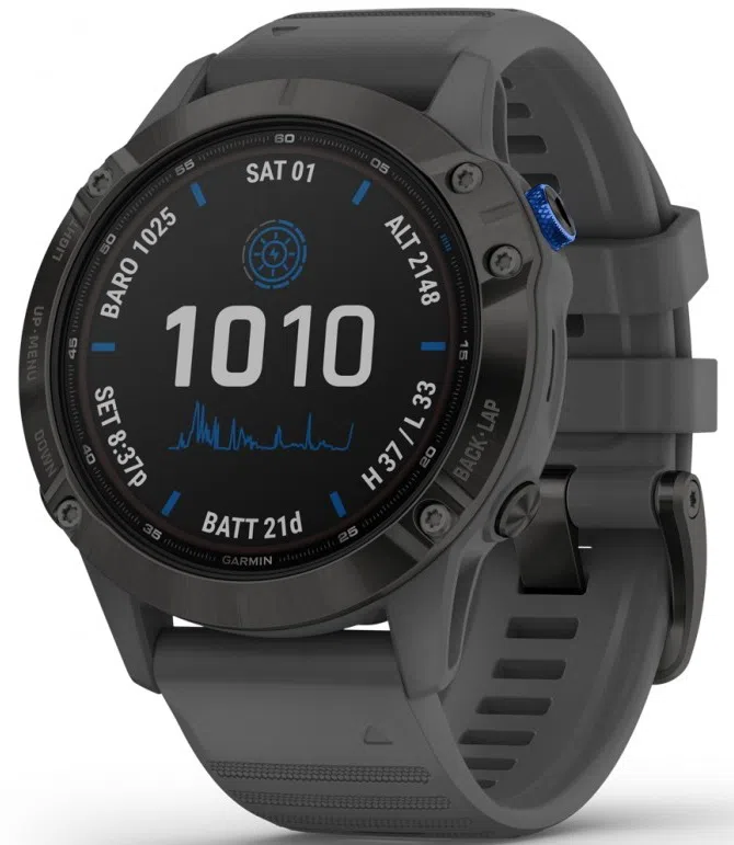 Смарт-часы Garmin fēnix 6 Pro Solar Edition (010-02410-11)