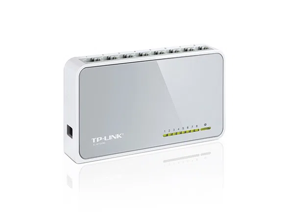 TP-LINK TL-SF1008D  8-port Desktop Switch, 8 10/100M RJ45 ports, Plastic case 2