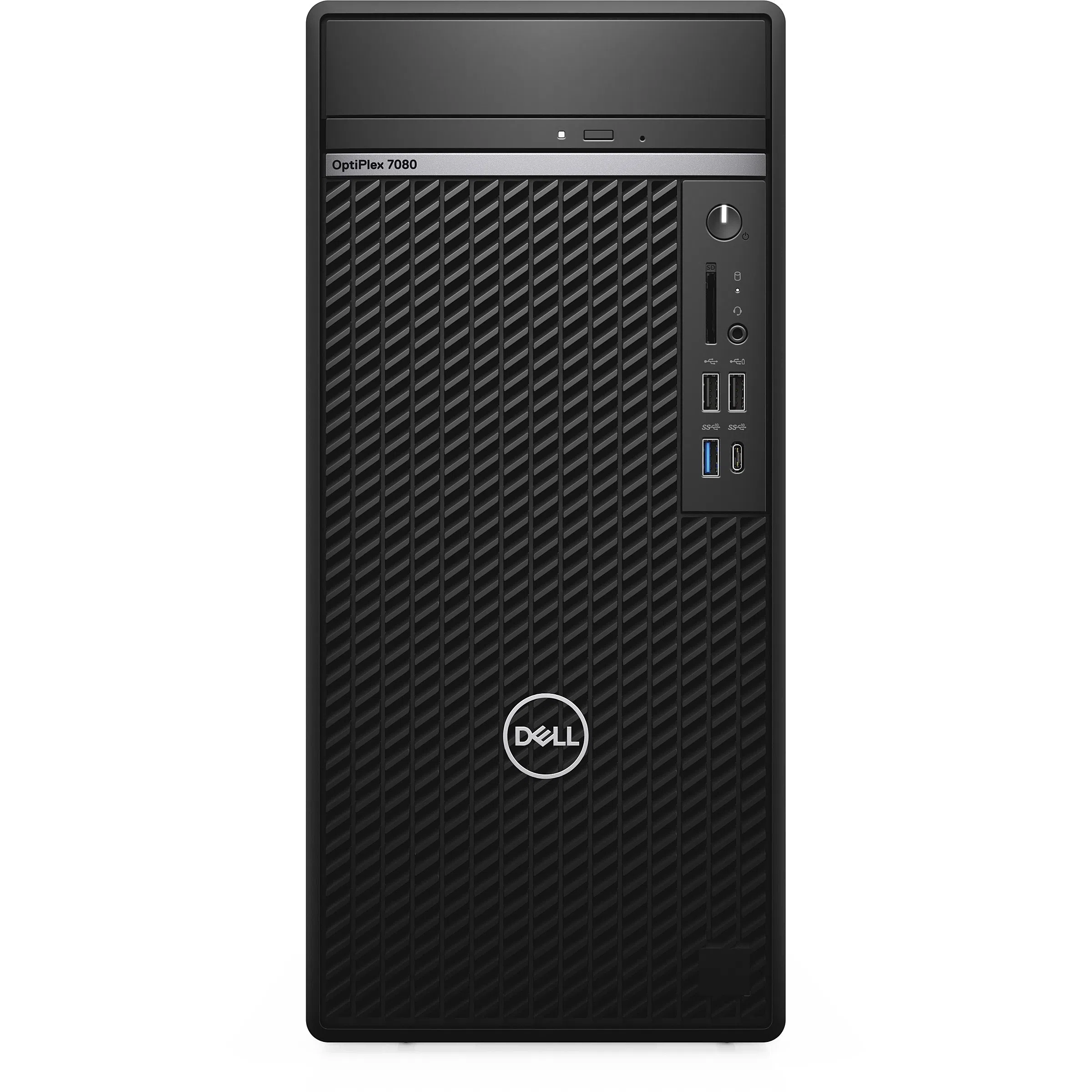 Компьютер DELL OptiPlex 7080 MT / Intel Core i7 / 16GB / 2TB + 512GB SSD / GTX1660 / DVD / Black 3