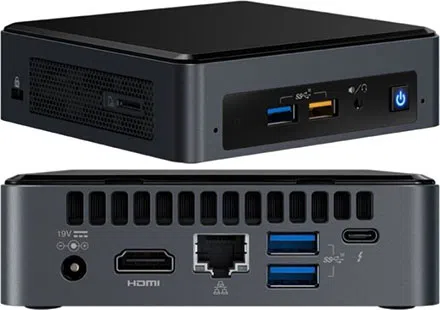 Mini PC (Barebone) Intel NUC Kit NUC7i3DNH2E/ Intel Core i3