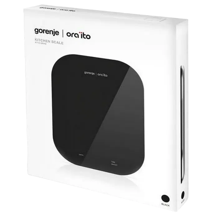 Кухонные весы Gorenje Ora ito KT10 ORAB, Black 4