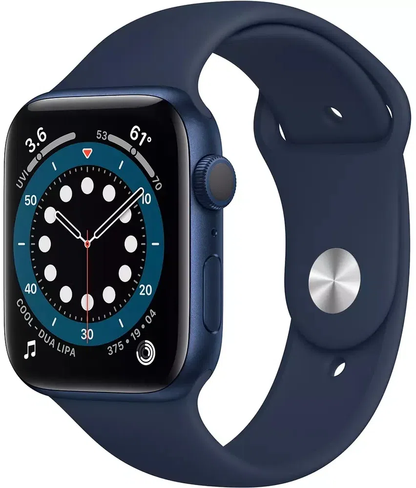 Smartwatch Apple Watch Series 6 GPS 44mm Blue Aluminum Case (M00J3) 2