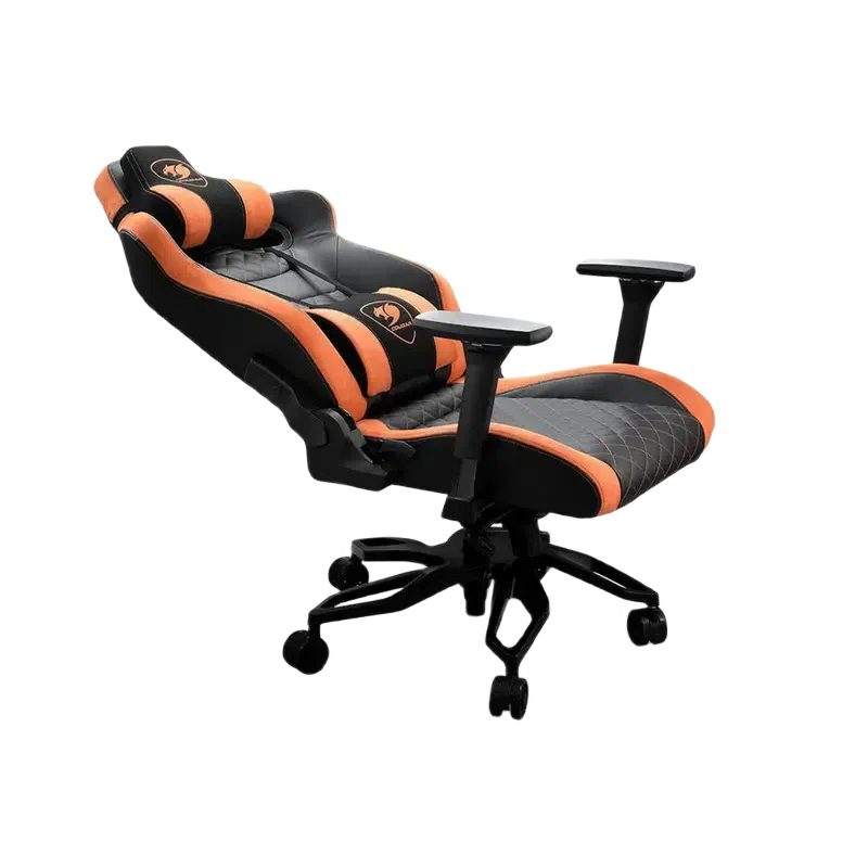 Игровое кресло Cougar Armor Titan Pro, ПВХ Кожа, Чёрный/Оранжевый 3
