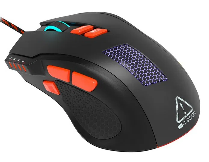 Gaming Mouse Canyon Corax II, Negru 4