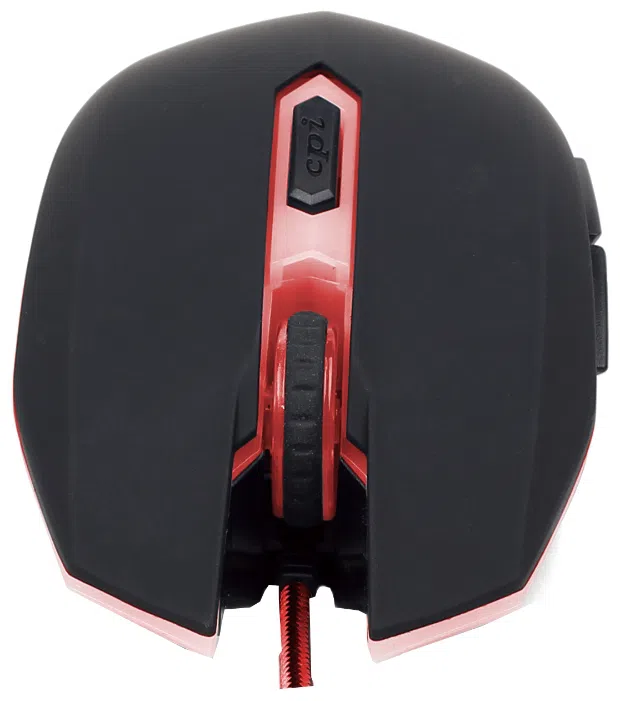 Mouse Gembird MUSG-001-R Black/Red 2