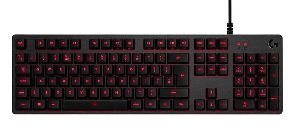 Tastatură Logitech G413, Cu fir, Negru