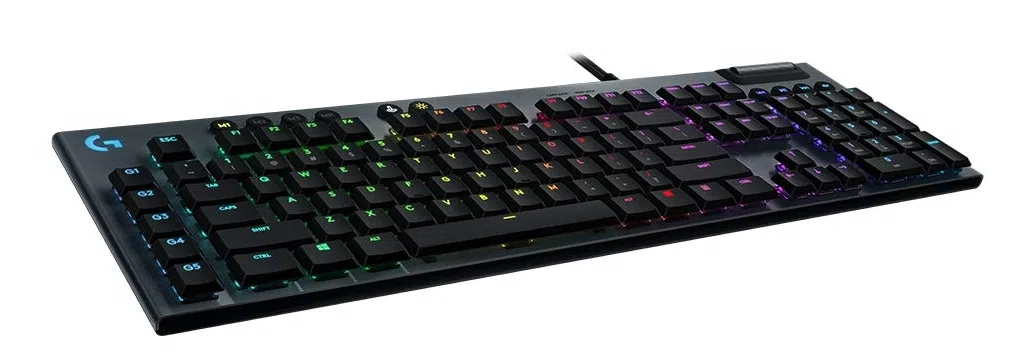 Gaming Keyboard Logitech G815, Mechanical, Ultra thin, GL Tactile, RGB, G-Keys, Media control , USB 3