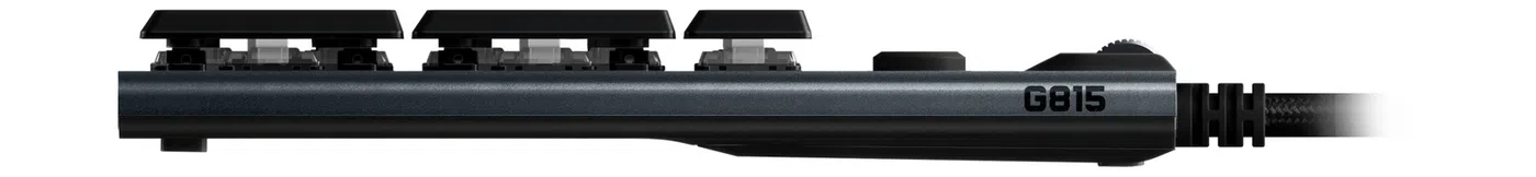 Gaming Keyboard Logitech G815, Mechanical, Ultra thin, GL Tactile, RGB, G-Keys, Media control , USB 2