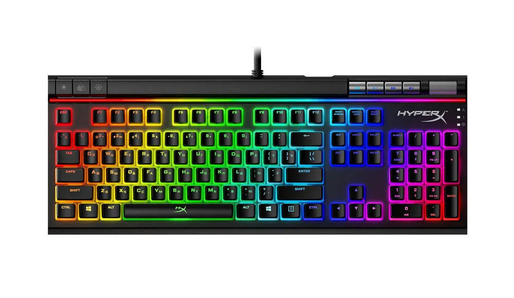 Tastatură HyperX Alloy Elite 2, Cu fir, Negru