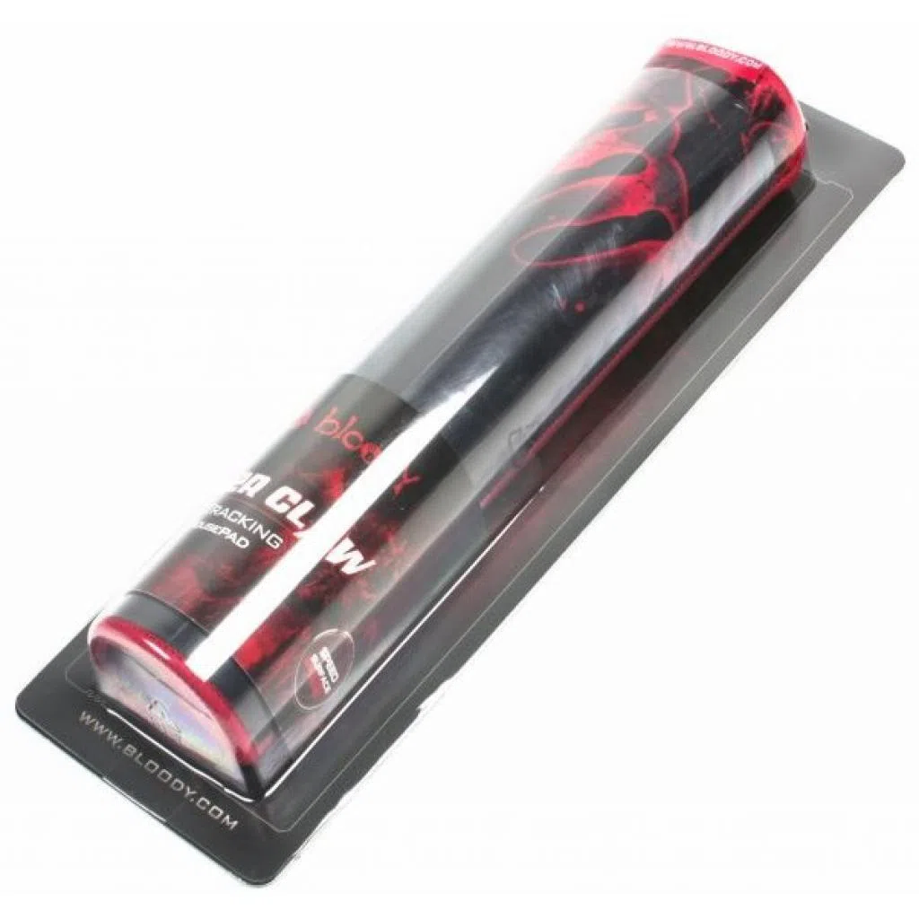 Mouse Pad pentru jocuri Bloody B-081S, Medium, Negru/Roșu 3
