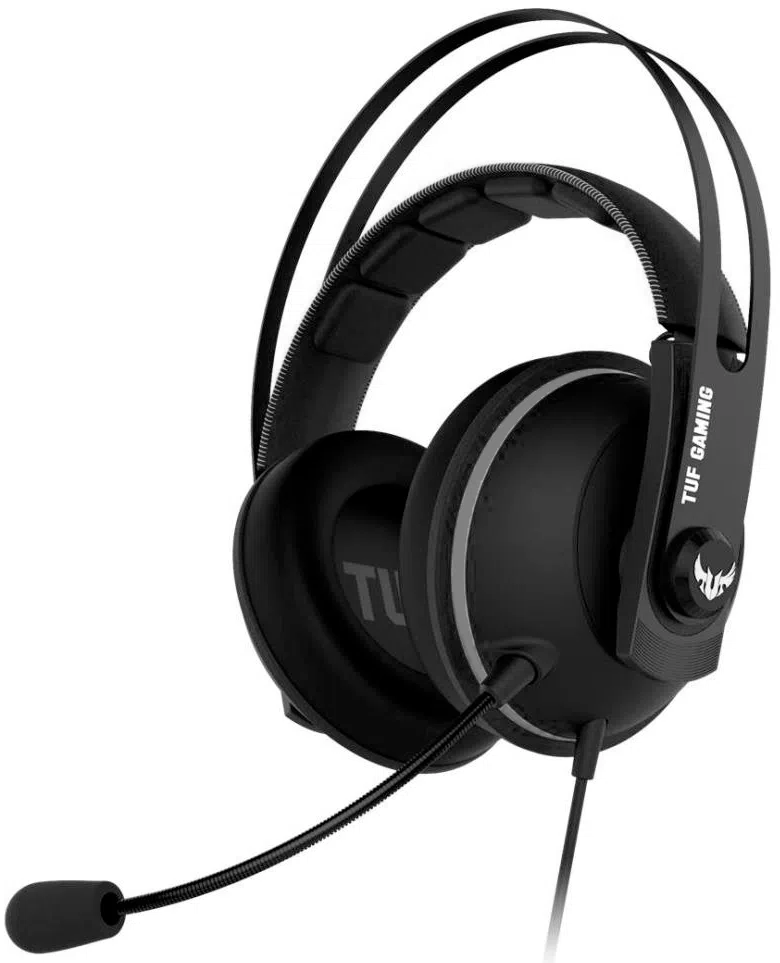 Gaming Headset Asus TUF Gaming H7 Core, 53mm driver, 32 Ohm, 20-20000Hz, 3.5mm, Black/Metal 3