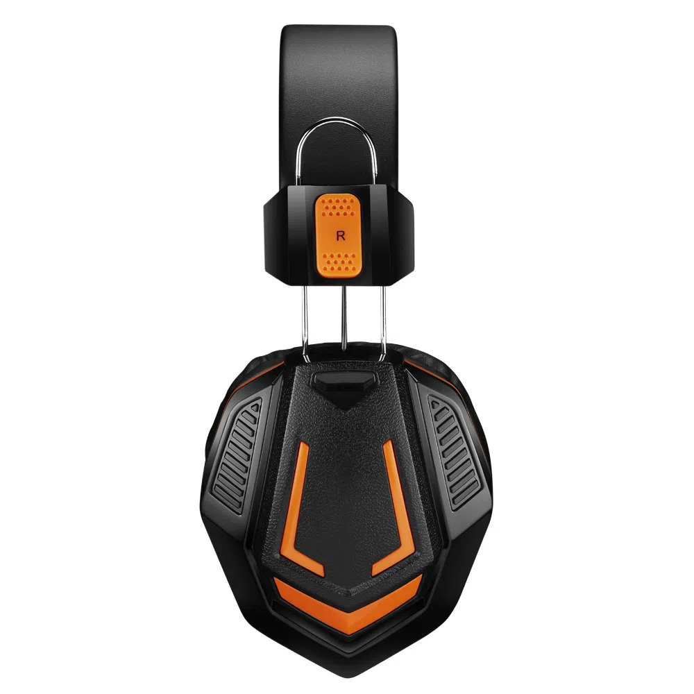 Gaming Headset Canyon Fobos, 50mm drivers, 20-20000Hz, 32 Ohm, 95dB, 2x3.5mm, Black/Orange 3