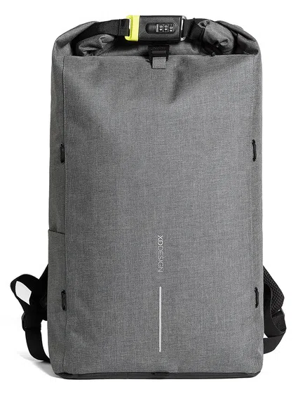 Backpack Bobby Urban Lite, anti-theft, P705.502 for Laptop 15.6" & City Bags, Grey 2