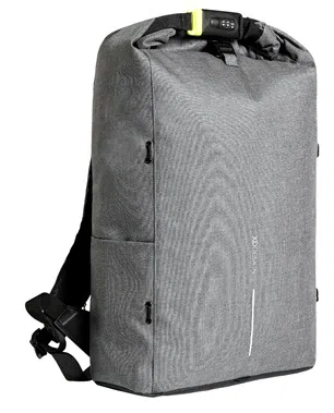 Backpack Bobby Urban Lite, anti-theft, P705.502 for Laptop 15.6" & City Bags, Grey
