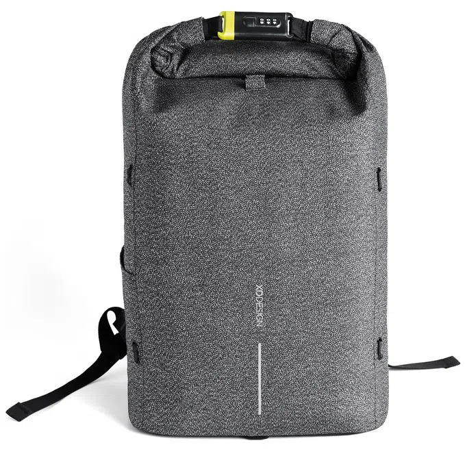 Backpack Bobby Urban, anti-theft, P705.642 for Laptop 15.6" & City Bags, Grey