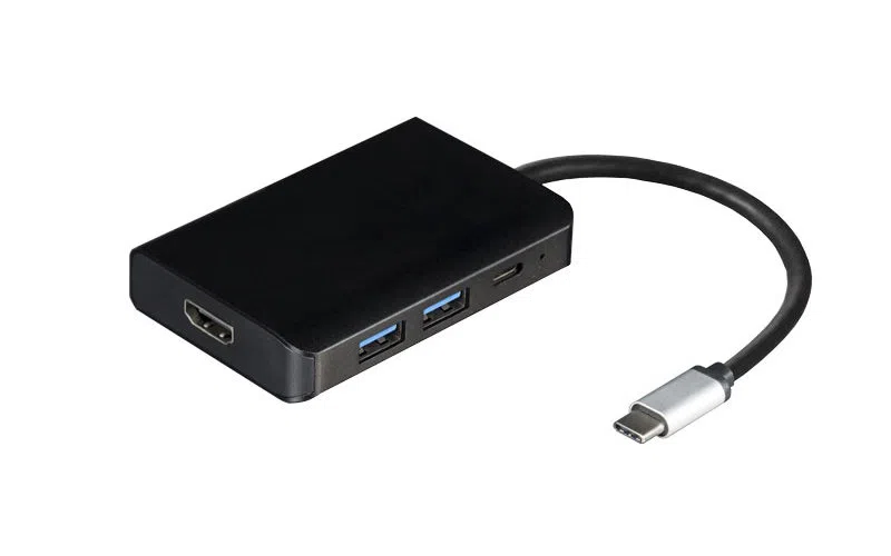 Docking Station Chieftec DSC-501, 5-in-1, 1xUSB Type-C, 2xUSB 3.0, 1xHDMI 2.0