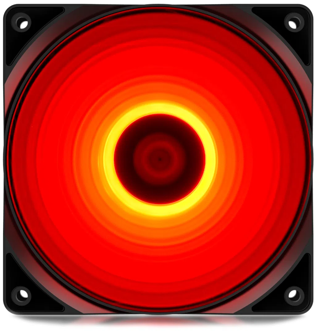 Вентилятор для корпуса DeepCool RF120R Red LED 3