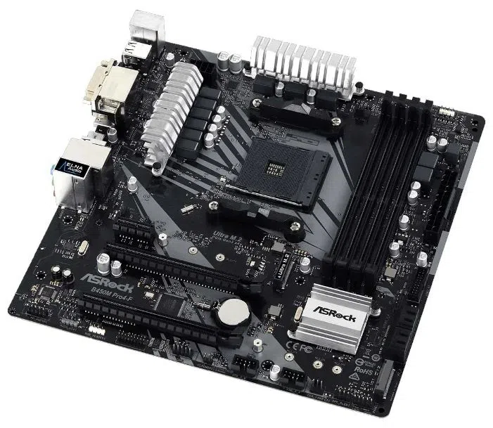Материнская плата ASRock B450M PRO4-F 4
