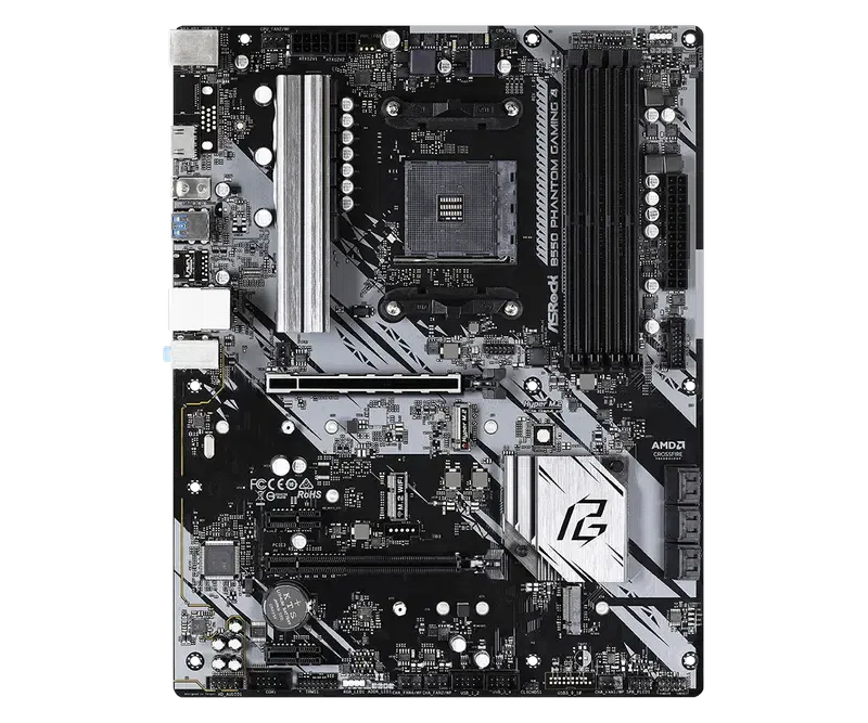 Материнская плата ASRock B550 PHANTOM GAMING 4, Black 2