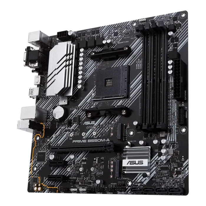 Материнская плата ASUS PRIME B550M-A, Black 4
