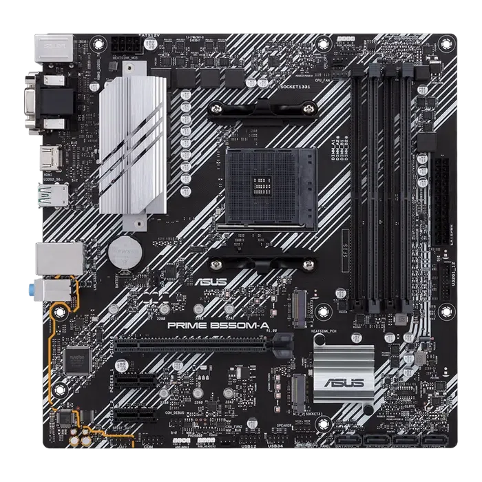 Материнская плата ASUS PRIME B550M-A, Black 2