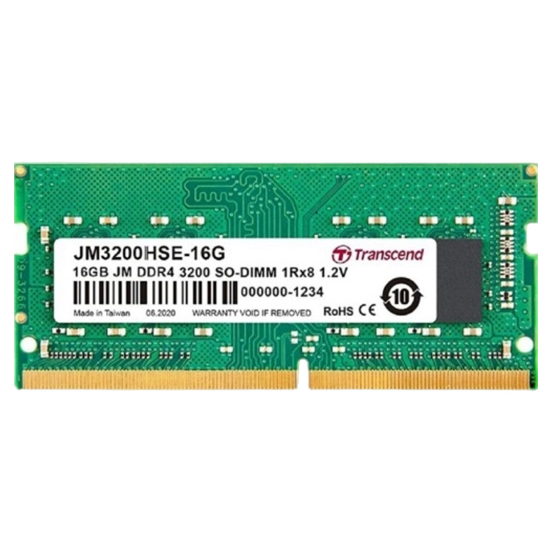 Memorie RAM Transcend PC25600, DDR4 SDRAM, 3200 MHz, 16GB