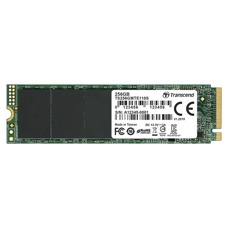 Накопитель SSD Transcend 110S, 256Гб, TS256GMTE110S