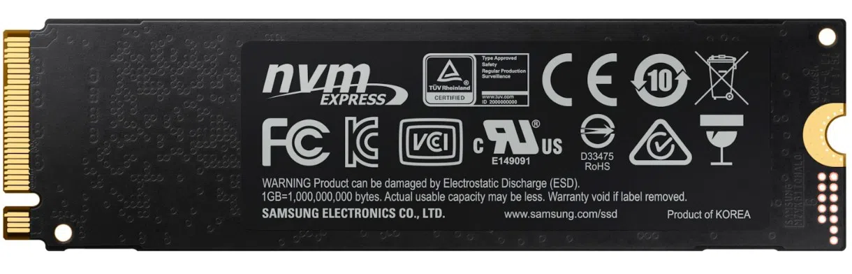 SSD накопитель Samsung 970 EVO Plus 500Gb (MZ-V7S500BW) 3