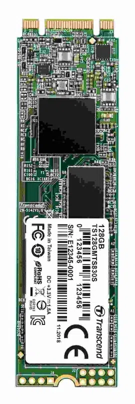 SSD накопитель Transcend 830S 128Gb (TS128GMTS830S)