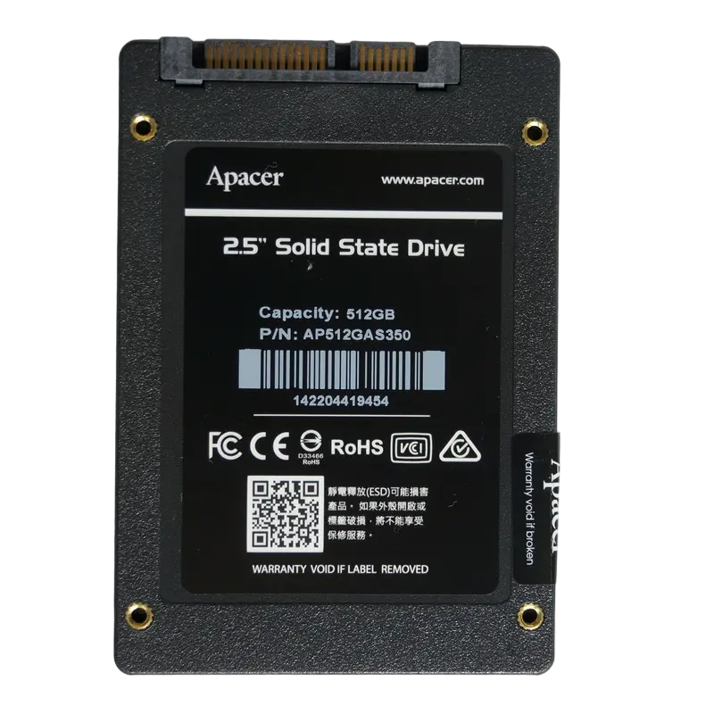 Накопитель SSD Apacer AS350 PANTHER, 512 ГБ, AP512GAS350-1 3