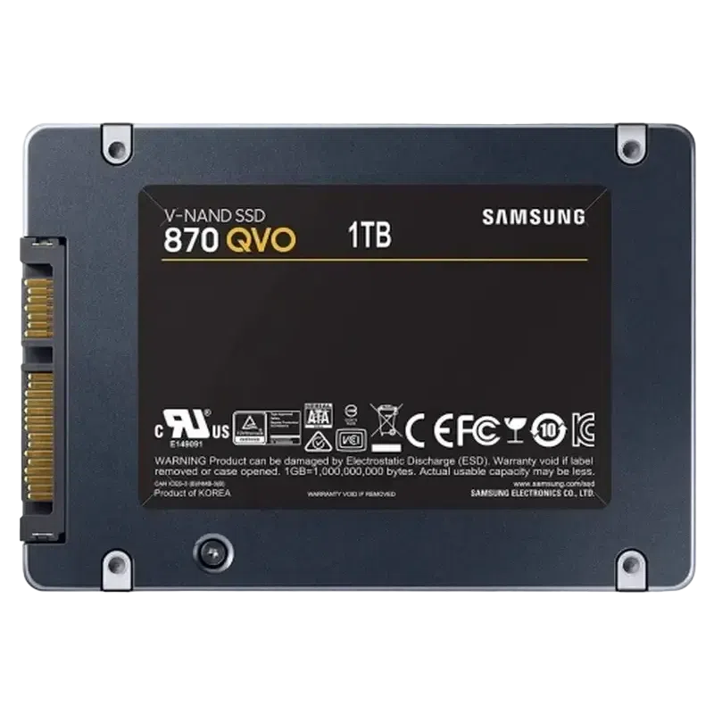Накопитель SSD Samsung 870 QVO MZ-77Q1T0, 1000Гб, MZ-77Q1T0BW 5