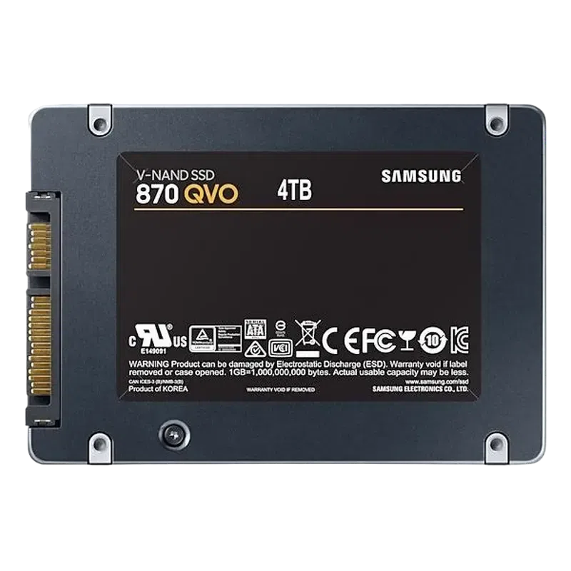 Накопитель SSD Samsung 870 EVO MZ-77E4T0, 4000Гб, MZ-77E4T0BW 5