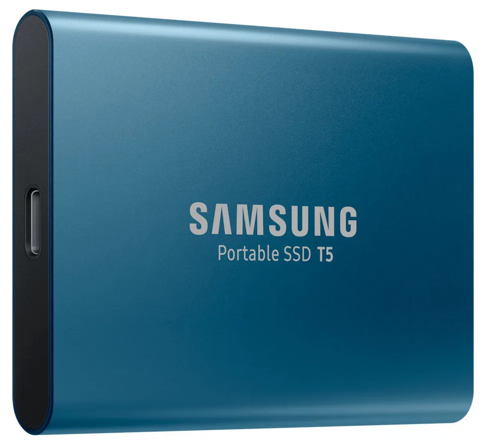 Внешний SSD Samsung T5 500Gb Blue (MU-PA500B/WW) 3