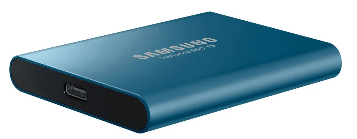 Внешний SSD Samsung T5 500Gb Blue (MU-PA500B/WW) 2