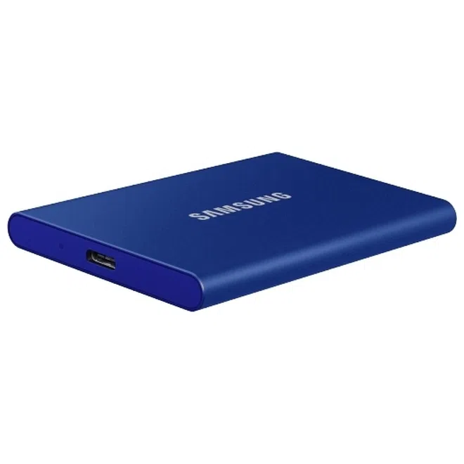 SSD portabil extern Samsung T7, 1 TB, Albastru 2