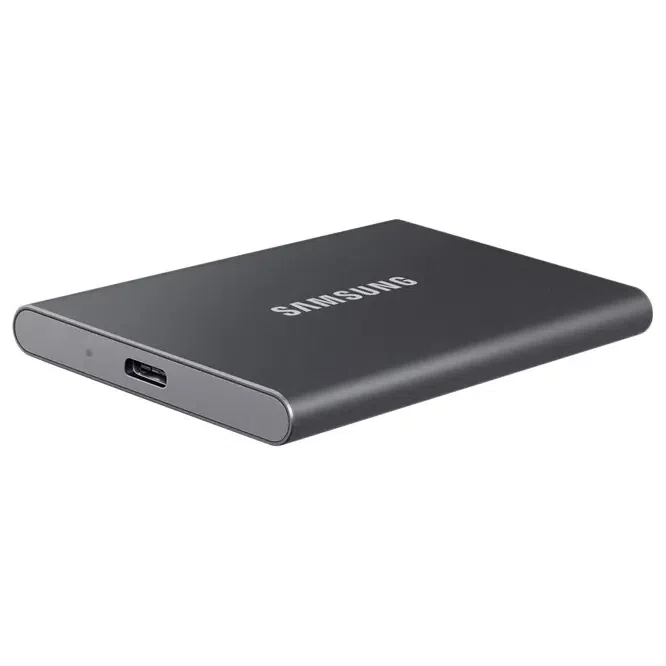Внешний портативный SSD-накопитель Samsung Portable SSD T7, 1 TB, Grey (MU-PC1T0T/WW) 2