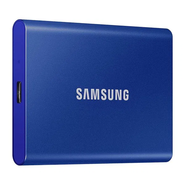 SSD portabil extern Samsung Portable SSD T7, 1 TB, Albastru (MU-PC1T0H/WW) 2