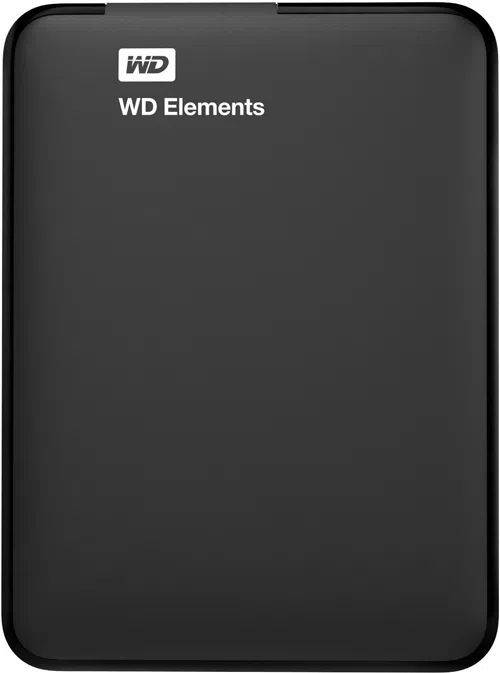 1.0TB (USB3.0) 2.5"  WD Elements Portable External Hard Drive (WDBUZG0010BBK-WESN)", Black 3