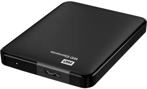 1.0TB (USB3.0) 2.5"  WD Elements Portable External Hard Drive (WDBUZG0010BBK-WESN)", Black