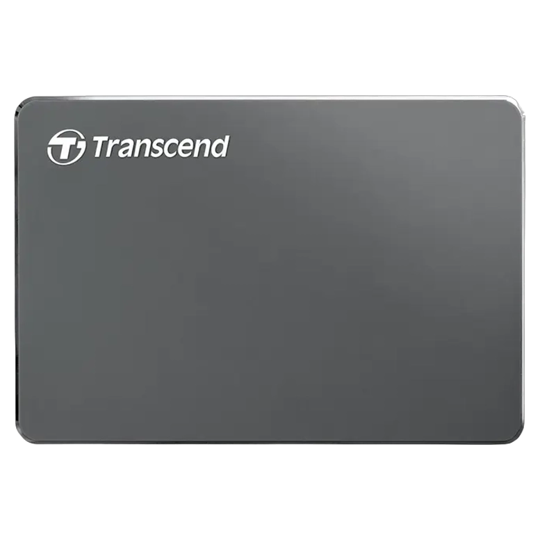 Внешний жесткий диск Transcend StoreJet 25C3, 1 ТБ, Iron Gray